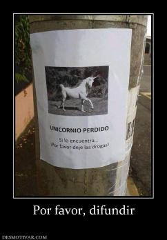 Por favor, difundir