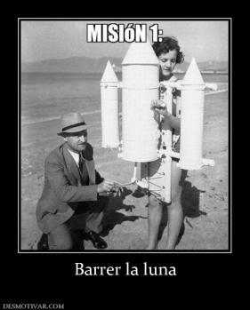 Barrer la luna
