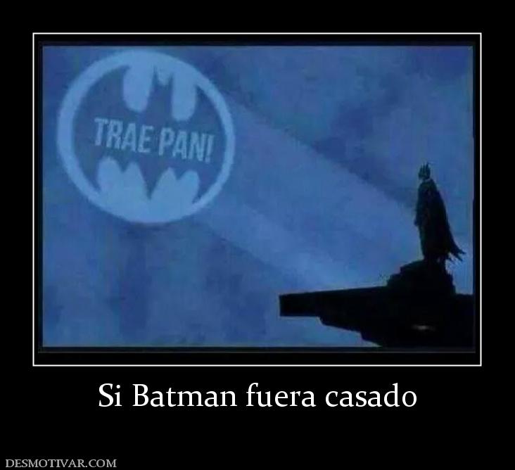 Si Batman fuera casado