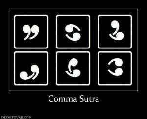 Comma Sutra