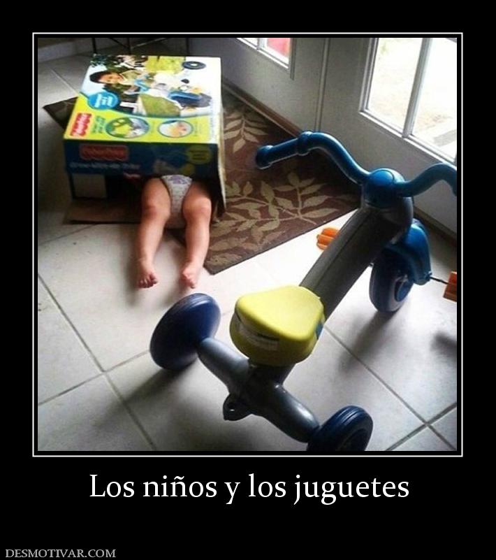 Los niños y los juguetes