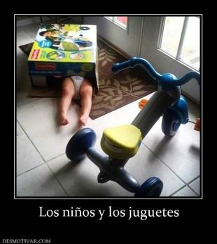 Los niños y los juguetes