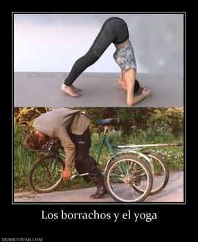 Los borrachos y el yoga