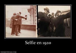 Selfie en 1920