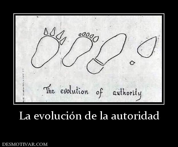 La evolución de la autoridad