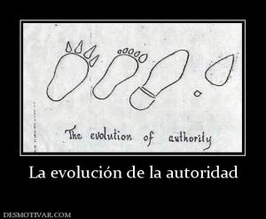 La evolución de la autoridad