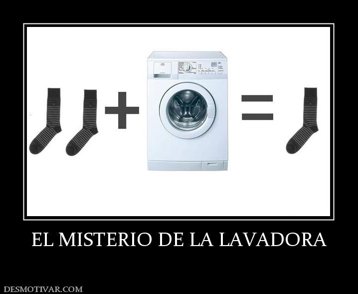 EL MISTERIO DE LA LAVADORA