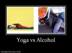 Yoga vs Alcohol