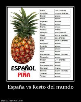 España vs Resto del mundo