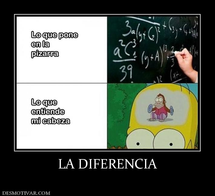 LA DIFERENCIA