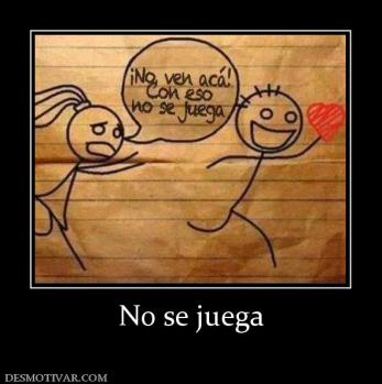 No se juega