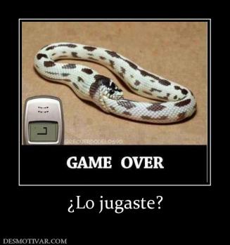¿Lo jugaste?