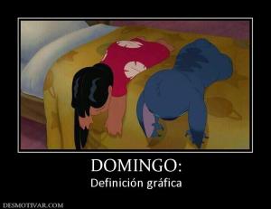 DOMINGO: Definición gráfica