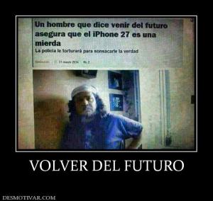 VOLVER DEL FUTURO