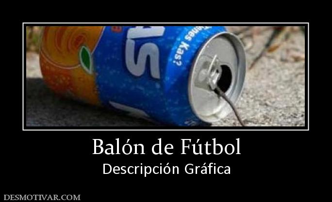Balón de Fútbol Descripción Gráfica