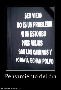 Pensamiento del día