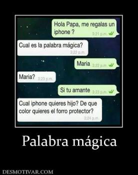Palabra mágica