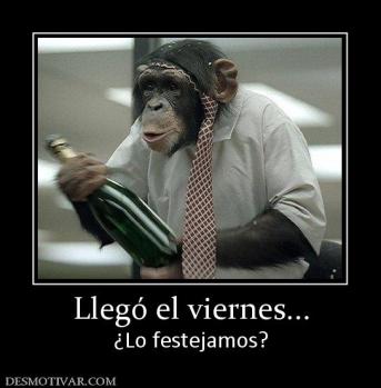 Llegó el viernes... ¿Lo festejamos?