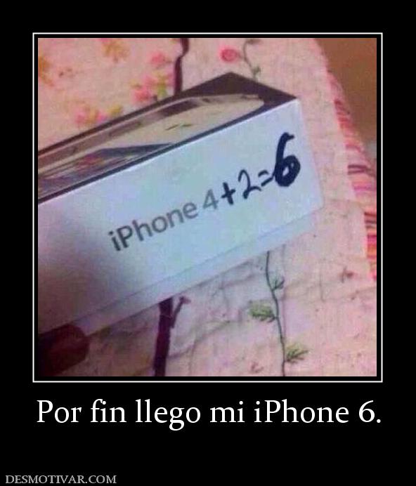 Por fin llego mi iPhone 6.