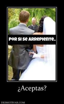 ¿Aceptas?