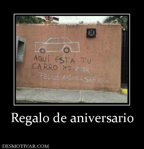 Regalo de aniversario