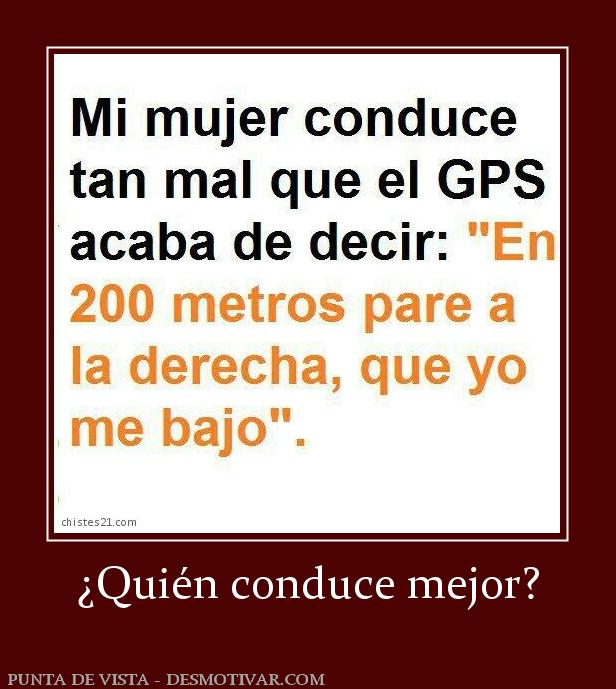 ¿Quién conduce mejor?