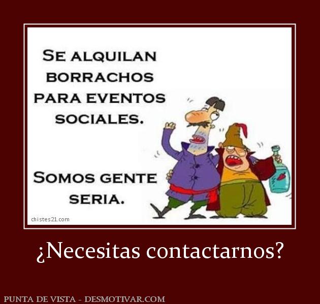 ¿Necesitas contactarnos?