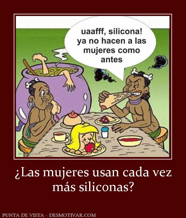 ¿Las mujeres usan cada vez más siliconas?