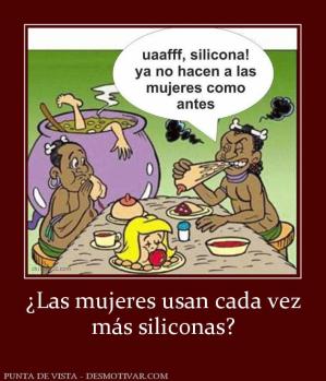 ¿Las mujeres usan cada vez más siliconas?