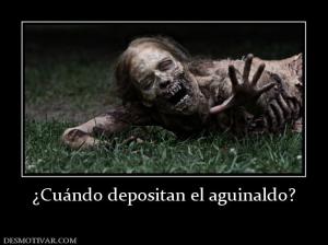 ¿Cuándo depositan el aguinaldo?