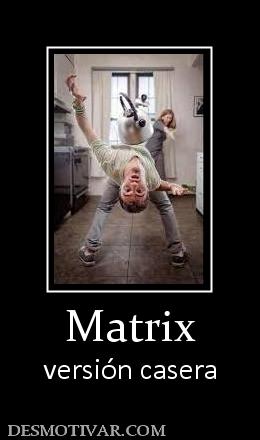 Matrix versión casera