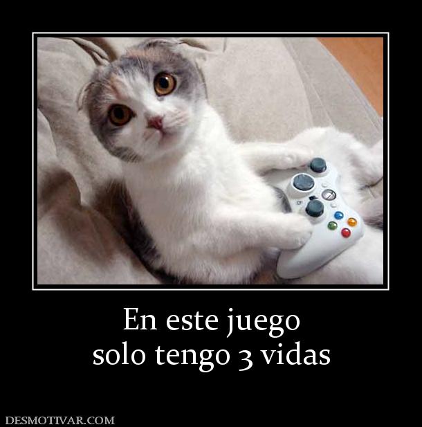 En este juego solo tengo 3 vidas