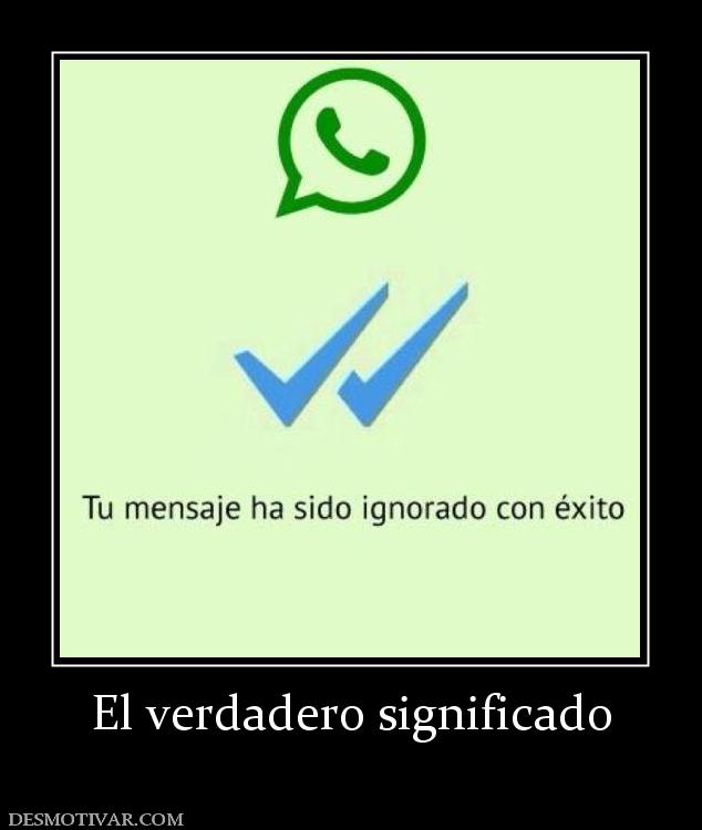 El verdadero significado