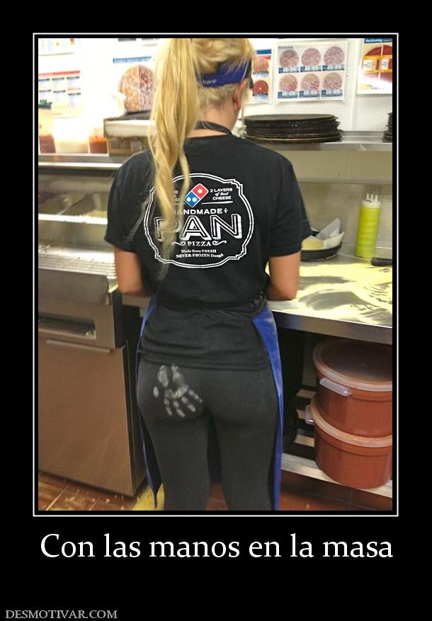 Con las manos en la masa
