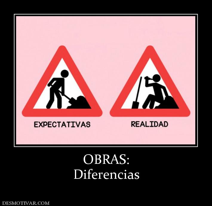OBRAS: Diferencias