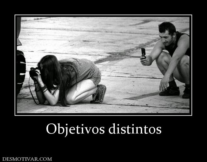 Objetivos distintos