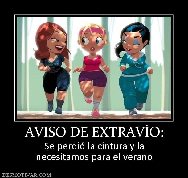 AVISO DE EXTRAVÍO: Se perdió la cintura y la necesitamos para el verano