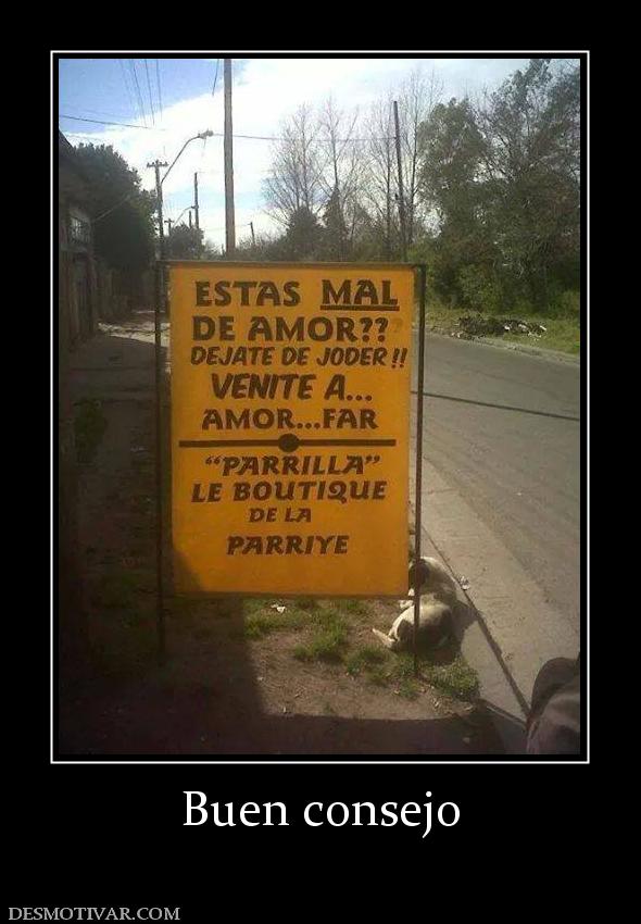 Buen consejo