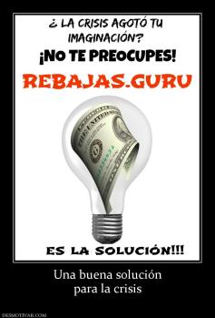 Una buena solución para la crisis