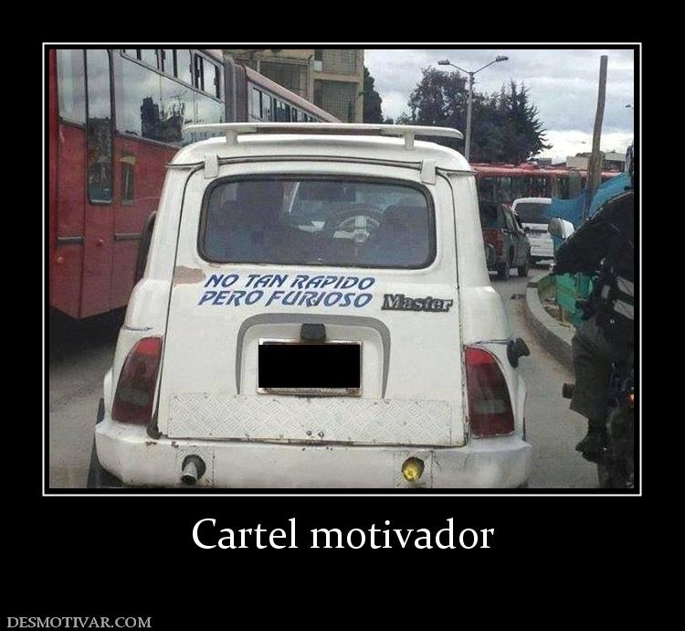 Cartel motivador