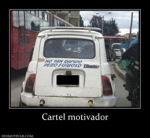 Cartel motivador