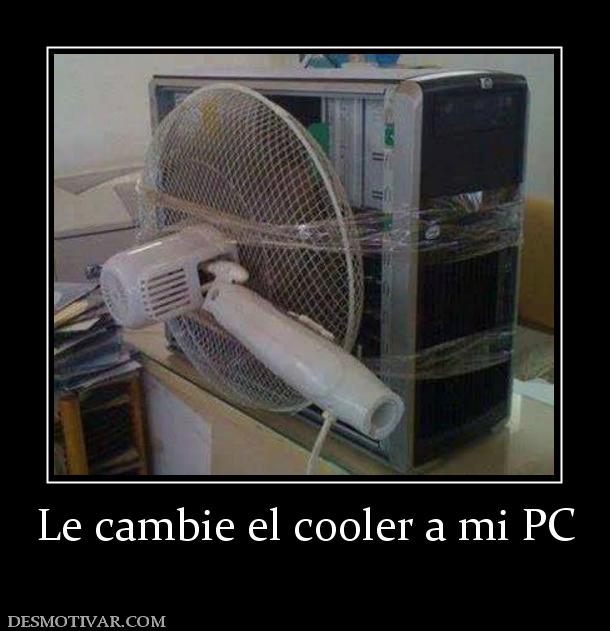 Le cambie el cooler a mi PC