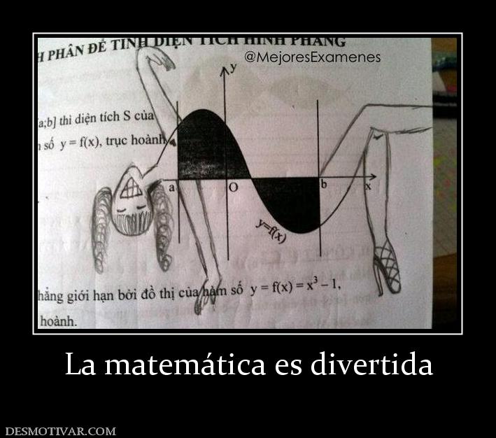 La matemática es divertida