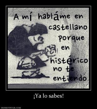 ¡Ya lo sabes!