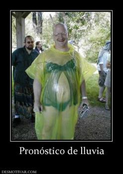 Pronóstico de lluvia