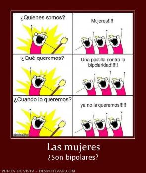 Las mujeres ¿Son bipolares?