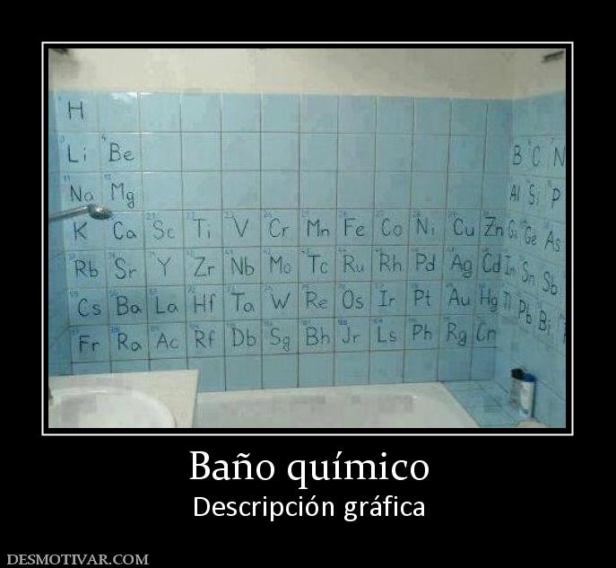Baño químico Descripción gráfica
