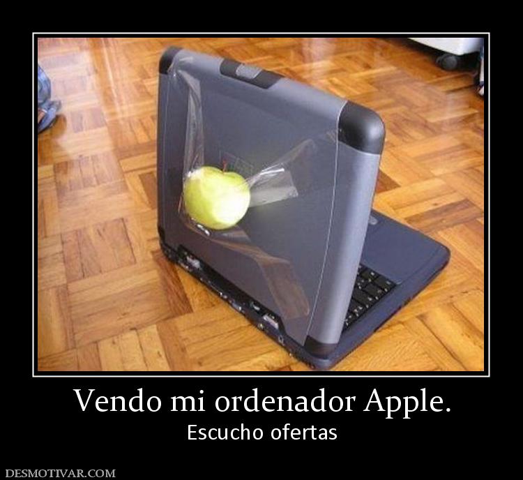 Vendo mi ordenador Apple. Escucho ofertas