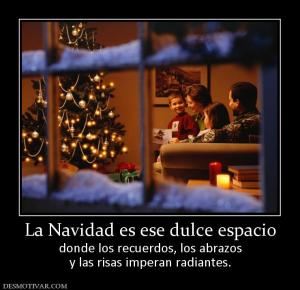 La Navidad es ese dulce espacio donde los recuerdos, los abrazos y las risas imperan radiantes.