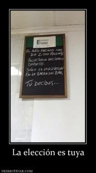La elección es tuya